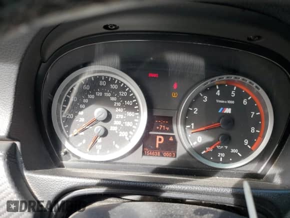 2009 BMW M3 with VIN WBSPM93529E201115, listed as a Copart auction lot 45797415 with 154,638 mi miles and Clean title. Bid and sale history available at DreamBid. Image 9.