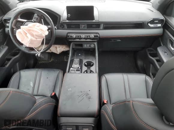 2023 Honda Pilot TrailSport with VIN 5FNYG1H69PB058097, listed as a Copart auction lot 57838855 with Not provided miles and Salvage title. Bid and sale history available at DreamBid. Image 8.