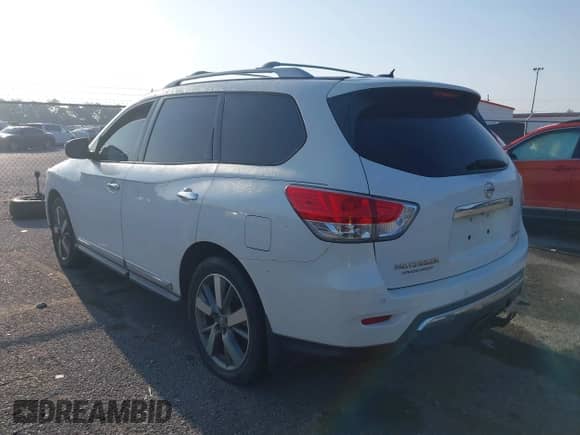 2013 Nissan Pathfinder SL with VIN 5N1AR2MN3DC647696, listed as a IAAI auction lot 42660041 with 166,067 mi miles and . Bid and sale history available at DreamBid. Image 3.