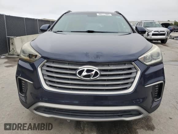 2017 Hyundai Santa Fe SE with VIN KM8SM4HF3HU196447, listed as a Copart auction lot 86217005 with 128,981 mi miles and Clean title. Bid and sale history available at DreamBid. Image 5.