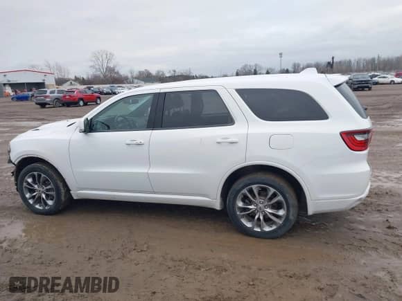2020 Dodge Durango GT with VIN 1C4RDJDG2LC166791, listed as a IAAI auction lot 41111725 with 55,651 mi miles and . Bid and sale history available at DreamBid. Image 14.