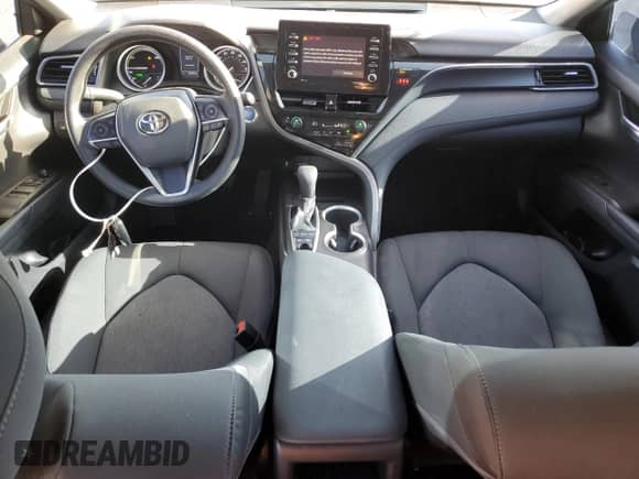 2022 Toyota Camry Hybrid LE with VIN 4T1C31AK9NU596263, listed as a Copart auction lot 52746455 with 52,529 mi miles and Salvage title. Bid and sale history available at DreamBid. Image 8.