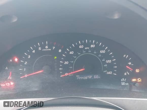 2009 Toyota Camry LE with VIN 4T4BE46K99R078021, listed as a IAAI auction lot 43250460 with 144,438 mi miles and . Bid and sale history available at DreamBid. Image 7.