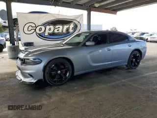 2018 Dodge Charger R/T with VIN 2C3CDXCT7JH156327, listed as a Copart auction lot 81504065 with 88,921 mi miles and Salvage title. Bid and sale history available at DreamBid. Image 1.