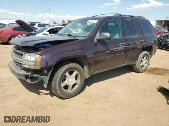 2008 Chevrolet TrailBlazer Fleet 2FL with VIN 1GNDT13S382142653, listed as a Copart auction lot 68042935 with 215,152 mi miles and Salvage title. Bid and sale history available at DreamBid. Image 1.