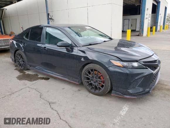 2022 Toyota Camry TRD with VIN 4T1KZ1AK7NU065251, listed as a Copart auction lot 63085685 with 58,848 mi miles and Salvage title. Bid and sale history available at DreamBid. Image 4.