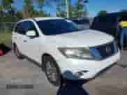 2014 Nissan Pathfinder Platinum with VIN 5N1AR2MN7EC644219, listed as a IAAI auction lot 43567444 with 249,678 mi miles and . Bid and sale history available at DreamBid. Image 1.