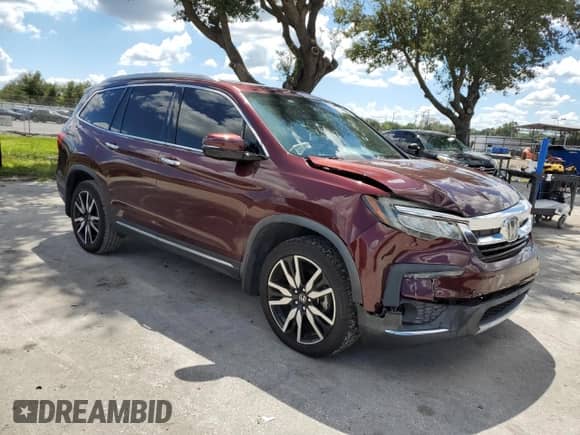 2020 Honda Pilot Touring 7-Passenger z VIN 5FNYF5H6XLB022200, wystawiony jako Copart lot #83790335 z przebiegiem 65 970 mil mil oraz Nie do naprawy • Non repairable. Historia ofert i sprzedaży dostępna na DreamBid. Obrazek 4.