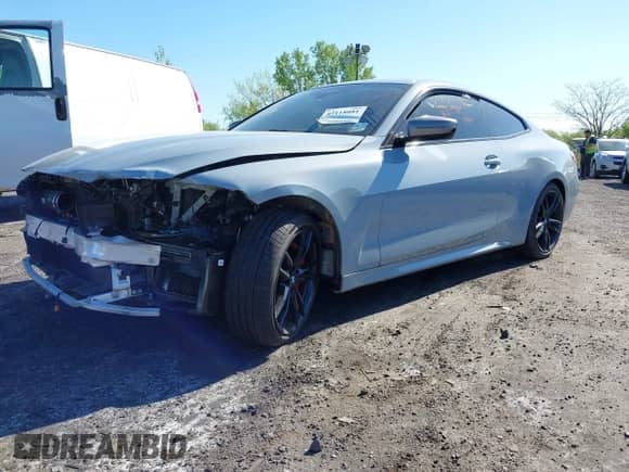 2022 BMW 4 Series M440i xDrive с VIN WBA13AR02NCH93750, выставлен на аукционе IAAI как лот 42118081 с пробегом 47 604 миль миль и . История ставок и продаж доступна на DreamBid. Изображение 18.