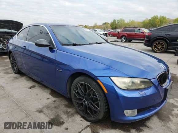 2008 BMW 3 Series 328xi with VIN WBAWV53548P079382, listed as a Copart auction lot 85747955 with 130,783 mi miles and Salvage title. Bid and sale history available at DreamBid. Image 4.