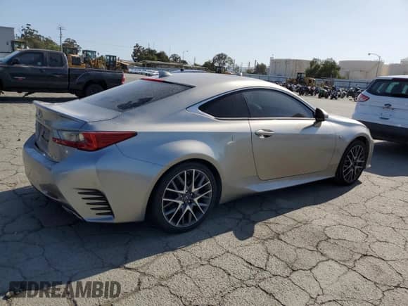 2015 Lexus RC 350 F Sport z VIN JTHHE5BC1F5010121, wystawiony jako Copart lot #54901405 z przebiegiem 112 425 mil mil oraz Szkoda całkowita • Salvage title. Historia ofert i sprzedaży dostępna na DreamBid. Obrazek 3.