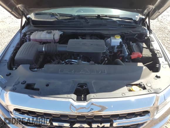 2024 Ram 1500 Big Horn with VIN 1C6RRFBG7RN150141, listed as a Copart auction lot 57423665 with 14,876 mi miles and Salvage title. Bid and sale history available at DreamBid. Image 11.