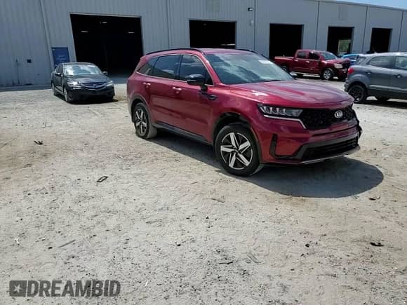 2021 Kia Sorento S with VIN 5XYRL4LC0MG057388, listed as a Copart auction lot 80949755 with 62,377 mi miles and Salvage title. Bid and sale history available at DreamBid. Image 14.
