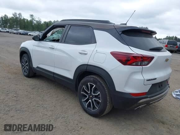 2021 Chevrolet TrailBlazer ACTIV with VIN KL79MVSL4MB168702, listed as a IAAI auction lot 42249872 with 68,706 mi miles and . Bid and sale history available at DreamBid. Image 3.