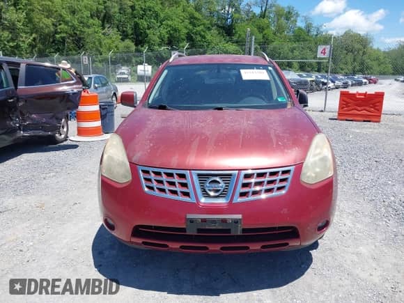2008 Nissan Rogue S with VIN JN8AS58T68W017909, listed as a IAAI auction lot 42343302 with 153,016 mi miles and . Bid and sale history available at DreamBid. Image 12.