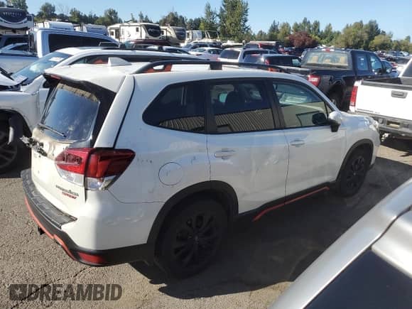 2020 Subaru Forester Special Sports z VIN JF2SKALC5LH409472, wystawiony jako Copart lot #70109685 z przebiegiem 74 478 mil mil oraz Szkoda całkowita • Salvage title. Historia ofert i sprzedaży dostępna na DreamBid. Obrazek 3.
