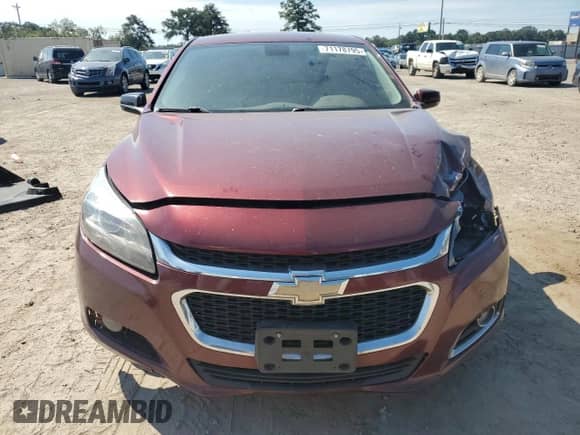 2015 Chevrolet Malibu LTZ with VIN 1G11F5SL8FF320379, listed as a Copart auction lot 71178795 with 161,520 mi miles and Salvage title. Bid and sale history available at DreamBid. Image 5.