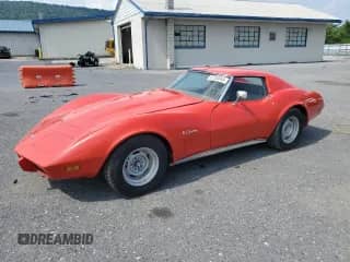 1975 Chevrolet Corvette with VIN 1Z37J5S433144, listed as a Copart auction lot 67254065 with 57,154 mi miles and Clean title. Bid and sale history available at DreamBid. Image 1.