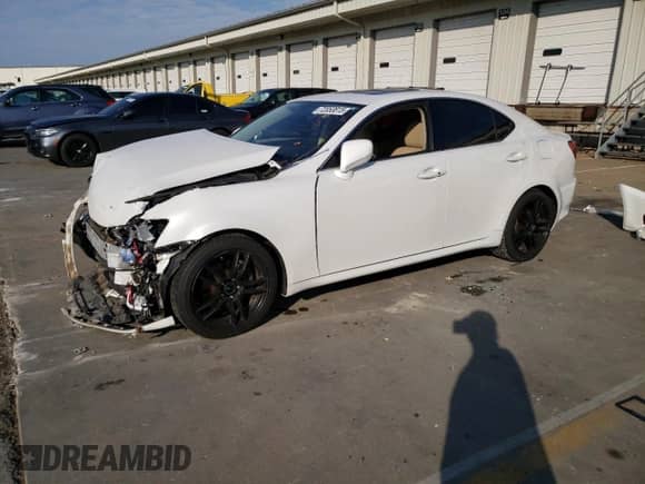 2008 Lexus IS 250 с VIN JTHBK262785083933, выставлен на аукционе Copart как лот 72053815 с пробегом 79 190 миль миль и Списание • Salvage title. История ставок и продаж доступна на DreamBid. Изображение 1.