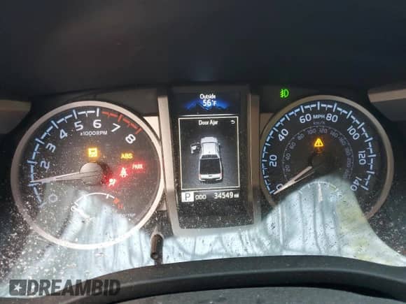 2023 Toyota Tacoma SR z VIN 3TMCZ5AN1PM549871, wystawiony jako Copart lot #68757775 z przebiegiem 34 549 mil mil oraz Szkoda całkowita • Salvage title. Historia ofert i sprzedaży dostępna na DreamBid. Obrazek 9.