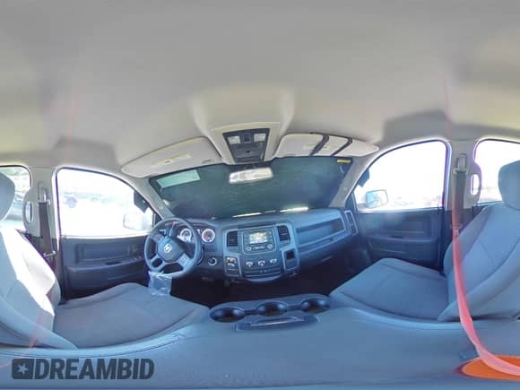 2015 Ram 1500 Express with VIN 3C6RR6KT4FG687180, listed as a Copart auction lot 89739715 with 106,169 mi miles and Salvage title. Bid and sale history available at DreamBid. Image 14.