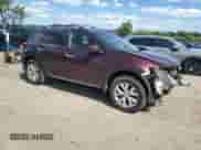 2013 Nissan Murano SL with VIN JN8AZ1MW9DW312579, listed as a Copart auction lot 71358895 with 101,658 mi miles and Salvage title. Bid and sale history available at DreamBid. Image 4.