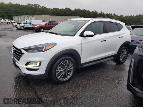 2021 Hyundai Tucson Sport with VIN KM8J3CAL1MU398416, listed as a Copart auction lot 81548265 with 41,550 mi miles and Salvage title. Bid and sale history available at DreamBid. Image 1.