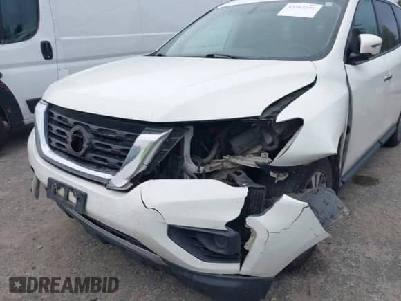 2017 Nissan Pathfinder S with VIN 5N1DR2MM3HC903622, listed as a IAAI auction lot 43363392 with 157,606 mi miles and . Bid and sale history available at DreamBid. Image 18.