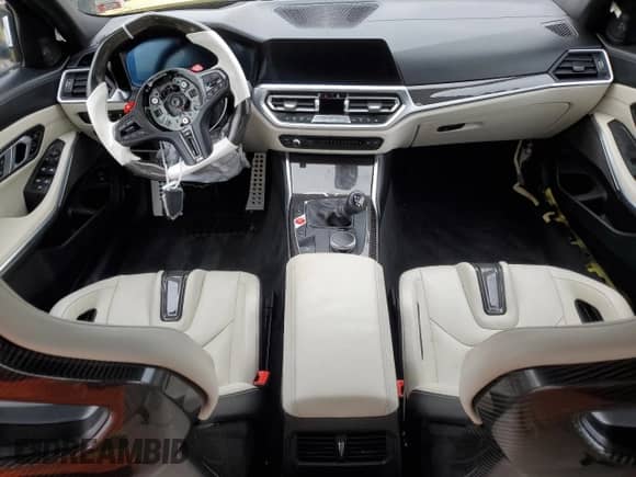 2022 BMW M3 с VIN WBS53AY01NFM30642, выставлен на аукционе Copart как лот 85710584 с пробегом Не указан миль и Списание • Salvage title. История ставок и продаж доступна на DreamBid. Изображение 8.