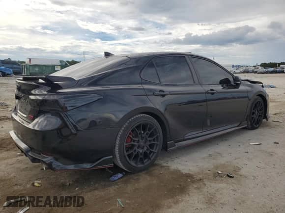 2021 Toyota Camry XSE with VIN 4T1KZ1AK3MU050275, listed as a Copart auction lot 84262535 with 51,664 mi miles and Salvage title. Bid and sale history available at DreamBid. Image 3.