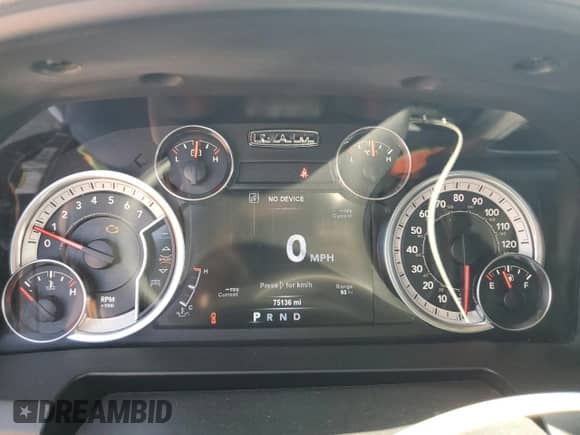 2017 Ram 1500 Big Horn с VIN 3C6RR7LT8HG722424, выставлен на аукционе Copart как лот 80702125 с пробегом 75 136 миль миль и Списание • Salvage title. История ставок и продаж доступна на DreamBid. Изображение 9.