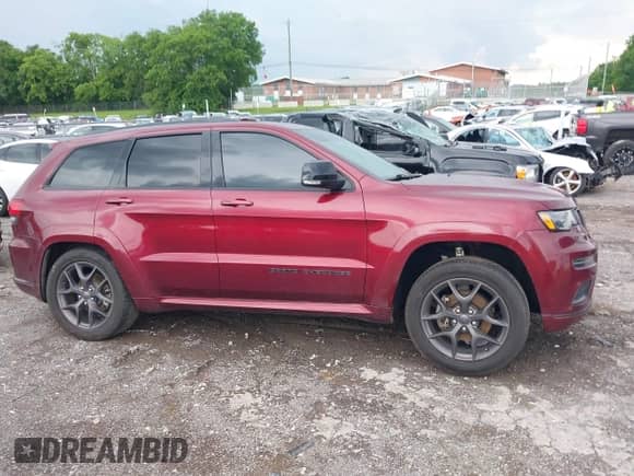 2020 Jeep Grand Cherokee Limited X with VIN 1C4RJFBG2LC135498, listed as a IAAI auction lot 42307746 with 88,352 mi miles and . Bid and sale history available at DreamBid. Image 14.