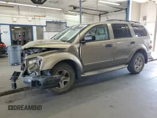 2005 Dodge Durango Limited with VIN 1D4HB58D75F583305, listed as a Copart auction lot 67010945 with 197,255 mi miles and Salvage title. Bid and sale history available at DreamBid. Image 1.