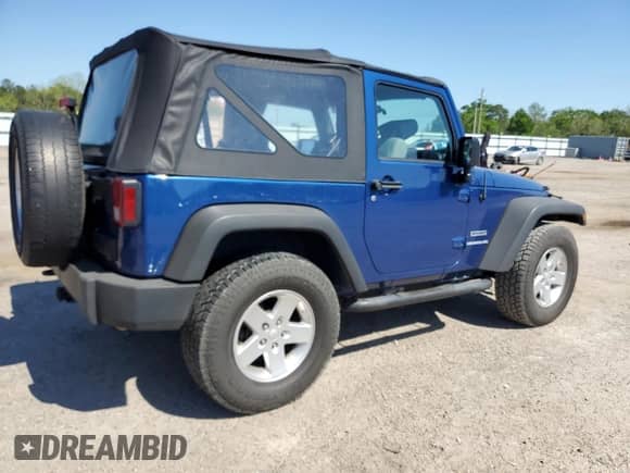 2010 Jeep Wrangler Sport z VIN 1J4AA2D12AL119064, wystawiony jako Copart lot #53026765 z przebiegiem 97 403 mil mil oraz Szkoda całkowita • Salvage title. Historia ofert i sprzedaży dostępna na DreamBid. Obrazek 3.