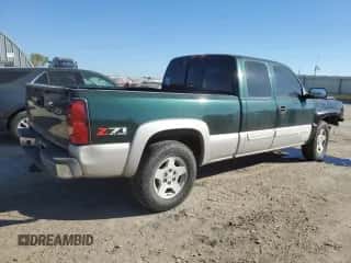 2006 Chevrolet Silverado 1500 LT1 z VIN 1GCEK19Z16Z167849, wystawiony jako Copart lot #86885705 z przebiegiem 285 807 mil mil oraz Szkoda całkowita • Salvage title. Historia ofert i sprzedaży dostępna na DreamBid. Obrazek 3.