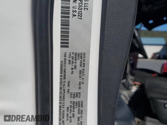 2023 Dodge Durango Pursuit z VIN 1C4RDJFG5PC631227, wystawiony jako Copart lot #86140905 z przebiegiem 59 956 mil mil oraz Czysty tytuł • Clean title. Historia ofert i sprzedaży dostępna na DreamBid. Obrazek 13.