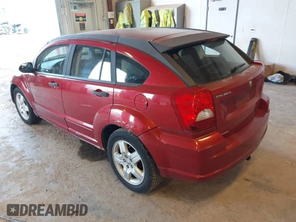 2008 Dodge Caliber SXT with VIN 1B3HB48BX8D764454, listed as a IAAI auction lot 43446928 with 143,857 mi miles and . Bid and sale history available at DreamBid. Image 3.
