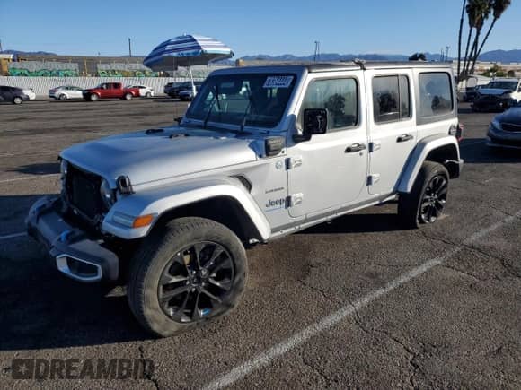 2023 Jeep Wrangler Sahara with VIN 1C4JJXP65PW696141, listed as a Copart auction lot 78364444 with 28,935 mi miles and Clean title. Bid and sale history available at DreamBid. Image 1.