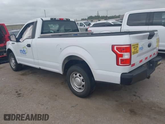2019 Ford F-150 XL with VIN 1FTMF1CP0KKD65025, listed as a IAAI auction lot 42869853 with 208,541 mi miles and . Bid and sale history available at DreamBid. Image 3.