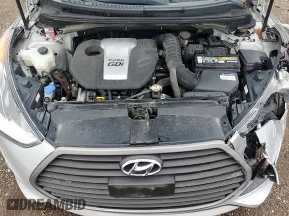 2016 Hyundai Veloster Turbo z VIN KMHTC6AE7GU274957, wystawiony jako Copart lot #85703895 z przebiegiem 61 536 mil mil oraz Szkoda całkowita • Salvage title. Historia ofert i sprzedaży dostępna na DreamBid. Obrazek 11.