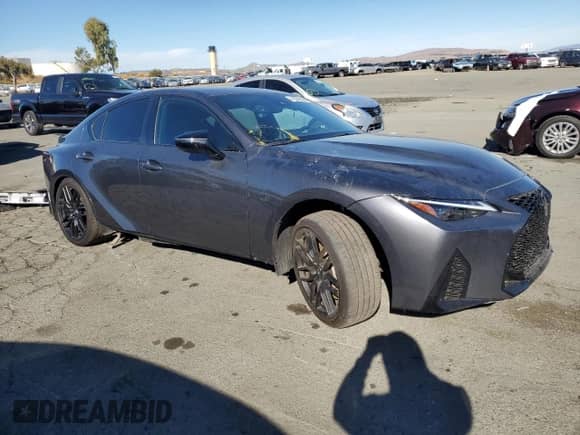 2024 Lexus IS 500 F Sport Performance z VIN JTHAP1D20R5005277, wystawiony jako Copart lot #79099864 z przebiegiem 6 297 mil mil oraz Szkoda całkowita • Salvage title. Historia ofert i sprzedaży dostępna na DreamBid. Obrazek 4.