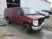 2008 Ford Econoline Cargo Commercial with VIN 1FTSS34L98DA85658, listed as a Copart auction lot 46640565 with 375,972 mi miles and Salvage title. Bid and sale history available at DreamBid. Image 4.