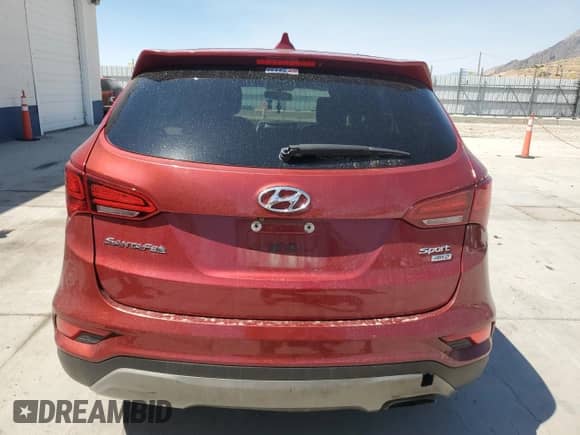 2017 Hyundai Santa Fe 2.4L with VIN 5XYZTDLB3HG431571, listed as a Copart auction lot 66657555 with 153,584 mi miles and Clean title. Bid and sale history available at DreamBid. Image 6.