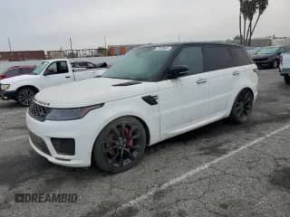 2022 Land Rover Range Rover Sport HST z VIN SALWS2RUXNA230645, wystawiony jako Copart lot #72059045 z przebiegiem Nie podano mil oraz Szkoda całkowita • Salvage title. Historia ofert i sprzedaży dostępna na DreamBid. Obrazek 1.
