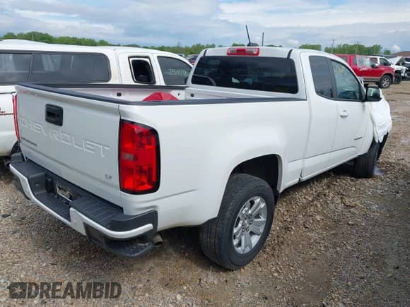 2021 Chevrolet Colorado 2WD LT z VIN 1GCHSCEA8M1205131, wystawiony jako IAAI lot #42273672 z przebiegiem 84 711 mil mil oraz . Historia ofert i sprzedaży dostępna na DreamBid. Obrazek 4.