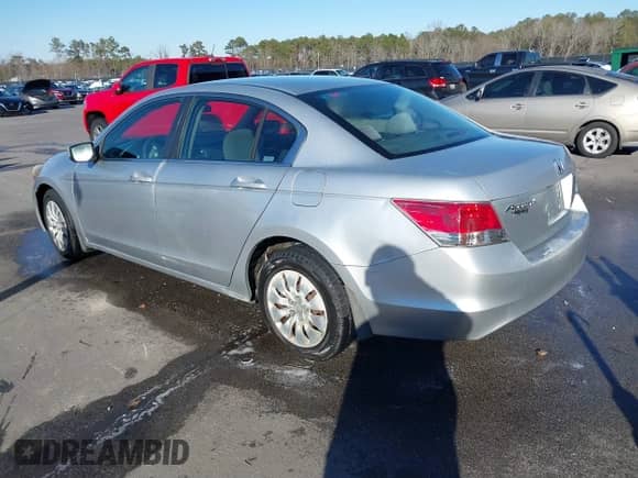 2009 Honda Accord LX with VIN 1HGCP26329A030003, listed as a IAAI auction lot 41375186 with 261,258 mi miles and . Bid and sale history available at DreamBid. Image 3.