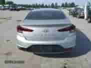 2020 Hyundai Elantra Value Edition with VIN KMHD84LFXLU027720, listed as a Copart auction lot 70752705 with Not provided miles and Salvage title. Bid and sale history available at DreamBid. Image 6.