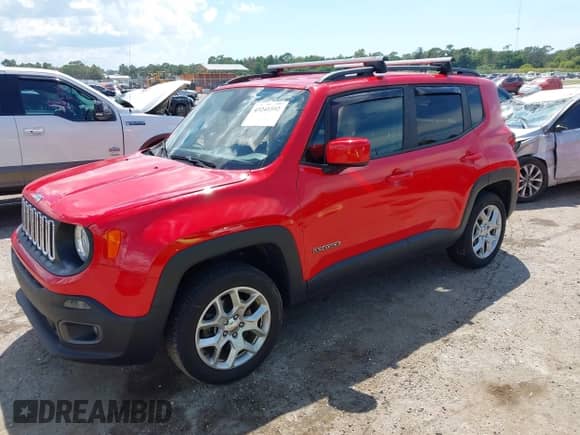 2018 Jeep Renegade Latitude with VIN ZACCJBBBXJPG79324, listed as a IAAI auction lot 43241592 with 83,167 mi miles and . Bid and sale history available at DreamBid. Image 17.