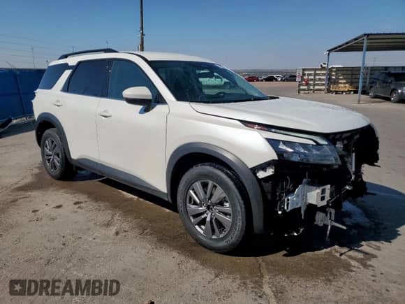 2024 Nissan Pathfinder SV with VIN 5N1DR3BA3RC276551, listed as a Copart auction lot 86283215 with 40,054 mi miles and Clean title. Bid and sale history available at DreamBid. Image 4.