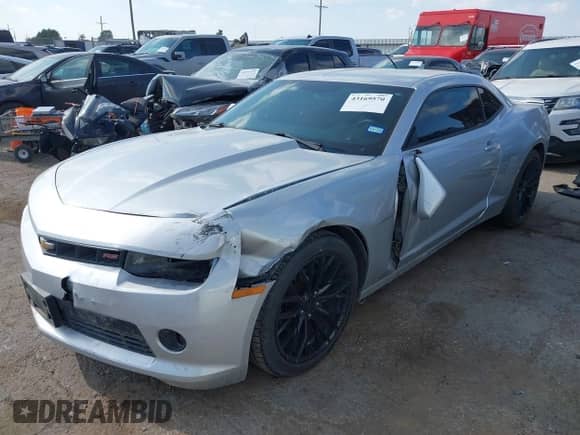 2015 Chevrolet Camaro LT with VIN 2G1FD1E30F9153654, listed as a IAAI auction lot 43169570 with 186,732 mi miles and . Bid and sale history available at DreamBid. Image 2.